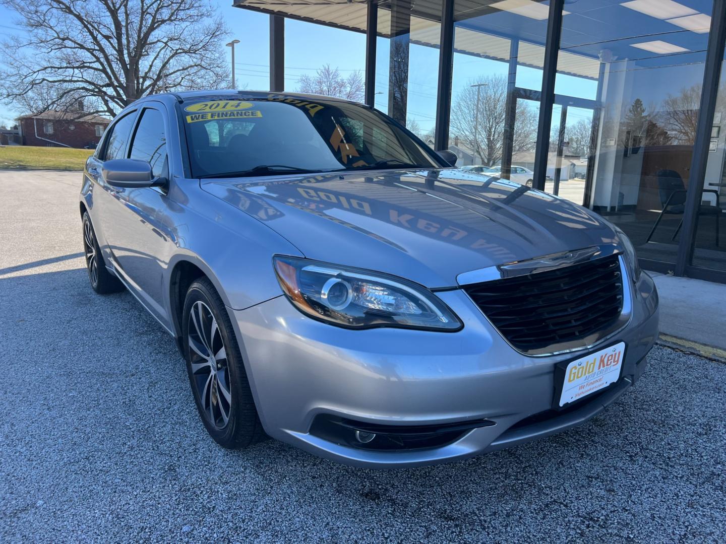 2014 Billet Silver Metall Chrysler 200 Touring (1C3CCBBB0EN) with an 2.4L L4 DOHC 16V engine, 6-Speed Automatic transmission, located at 1633 W Kimberly, Davenport, IA, 52806, (563) 323-5341, 41.559456, -90.598732 - Photo#1